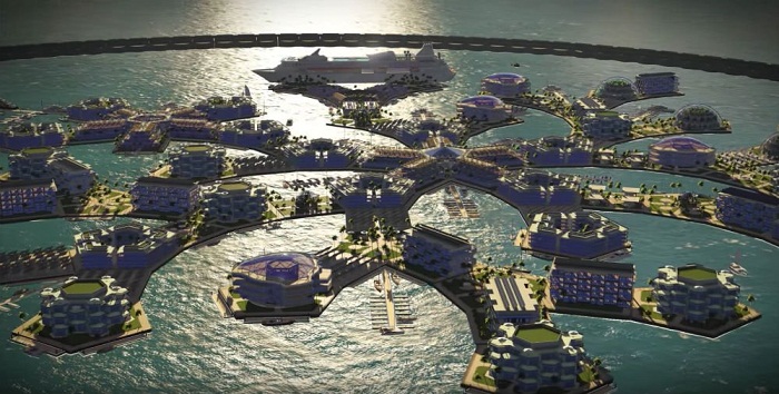 French Polynesia just revealed plans to develop the world`s first floating city 